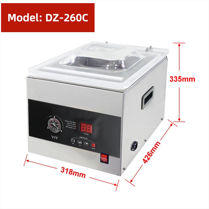 Food Vacuum Sealer Machine - آلة تفريغ الهواء الرقمية التجارية لحفظ