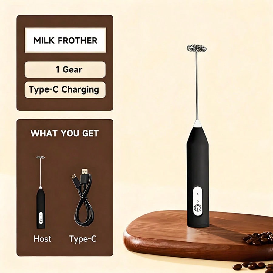 Electric Milk Frother Handheld - خلاط كهربائي محمول، خفاقة بيض، جهاز