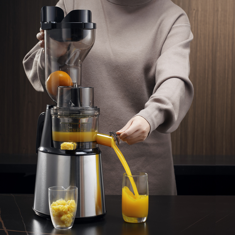 عصارة كهربائية بطيئة متعددة ال - مراجعة Electric Slow Juicer Cold Press وسعره