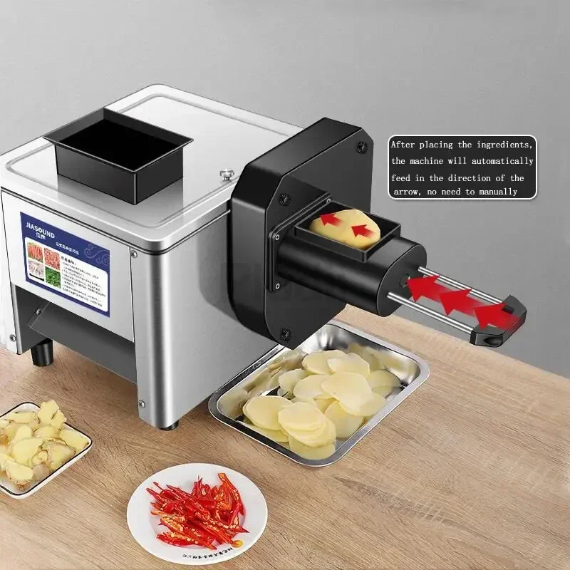 آلة تقطيع اللحوم الكهربائية ال - مراجعة Automatic Meat Slicer Home وسعره