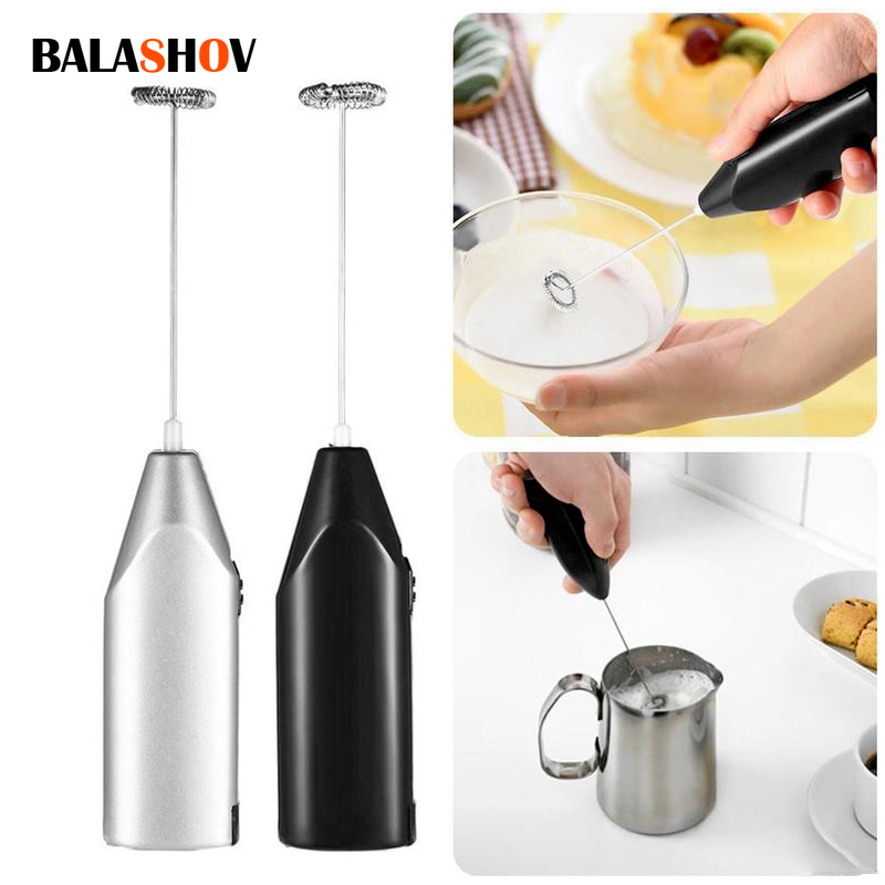 لاسلكي الحليب رغوة القهوة خفقت - مراجعة Electric Milk Frother Handheld وسعره
