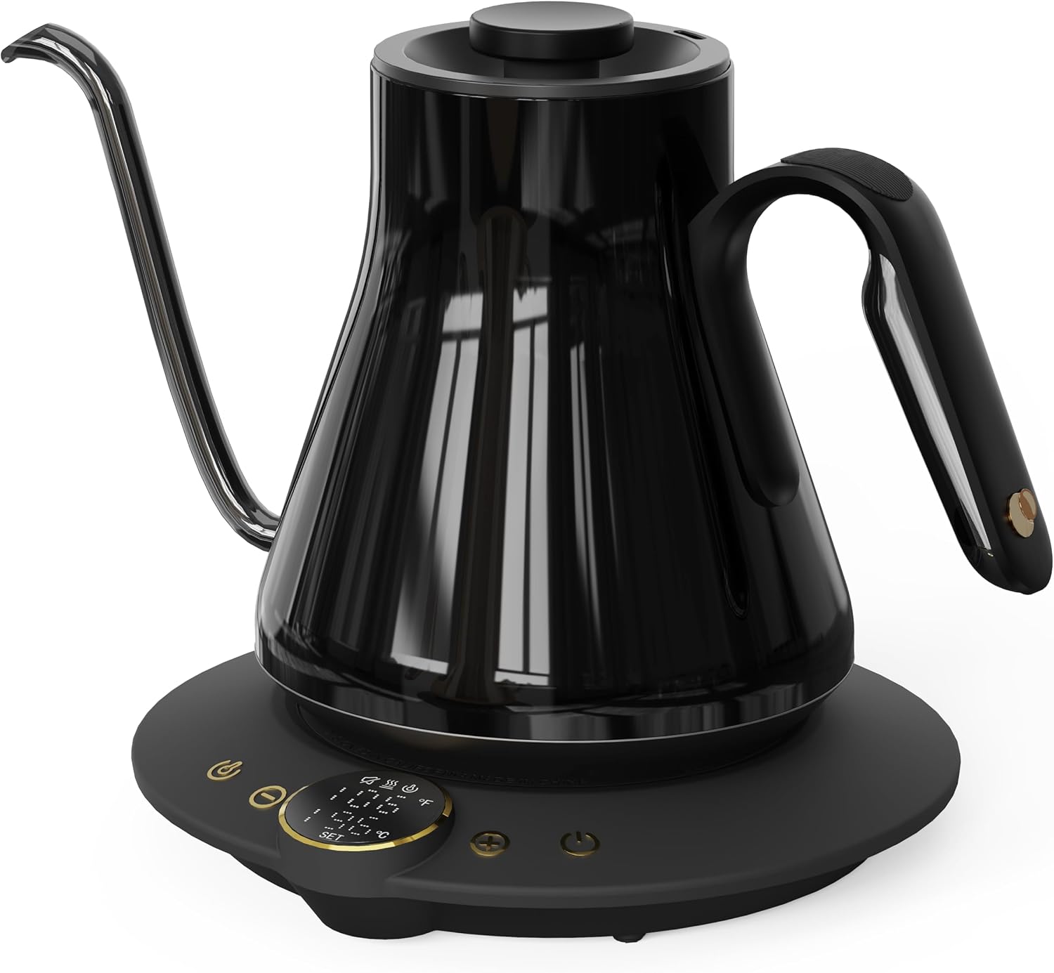 غلاية كهربائية بعنق مرن، ±1 °  - مراجعة Electric Kettle Temperature Control وسعره