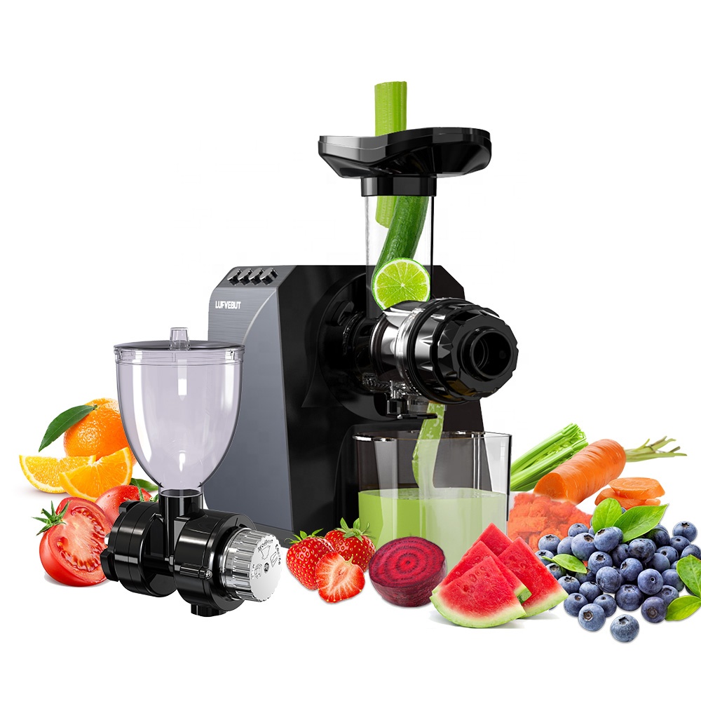 عصارة كهربائية بطيئة متعددة ال - مراجعة Electric Slow Juicer Cold Press وسعره