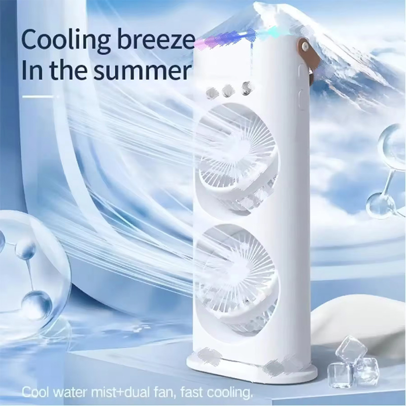 مروحة رذاذ مزدوجة الرأس 3 في 1 - مراجعة Portable Blender Usb Rechargeable وسعره