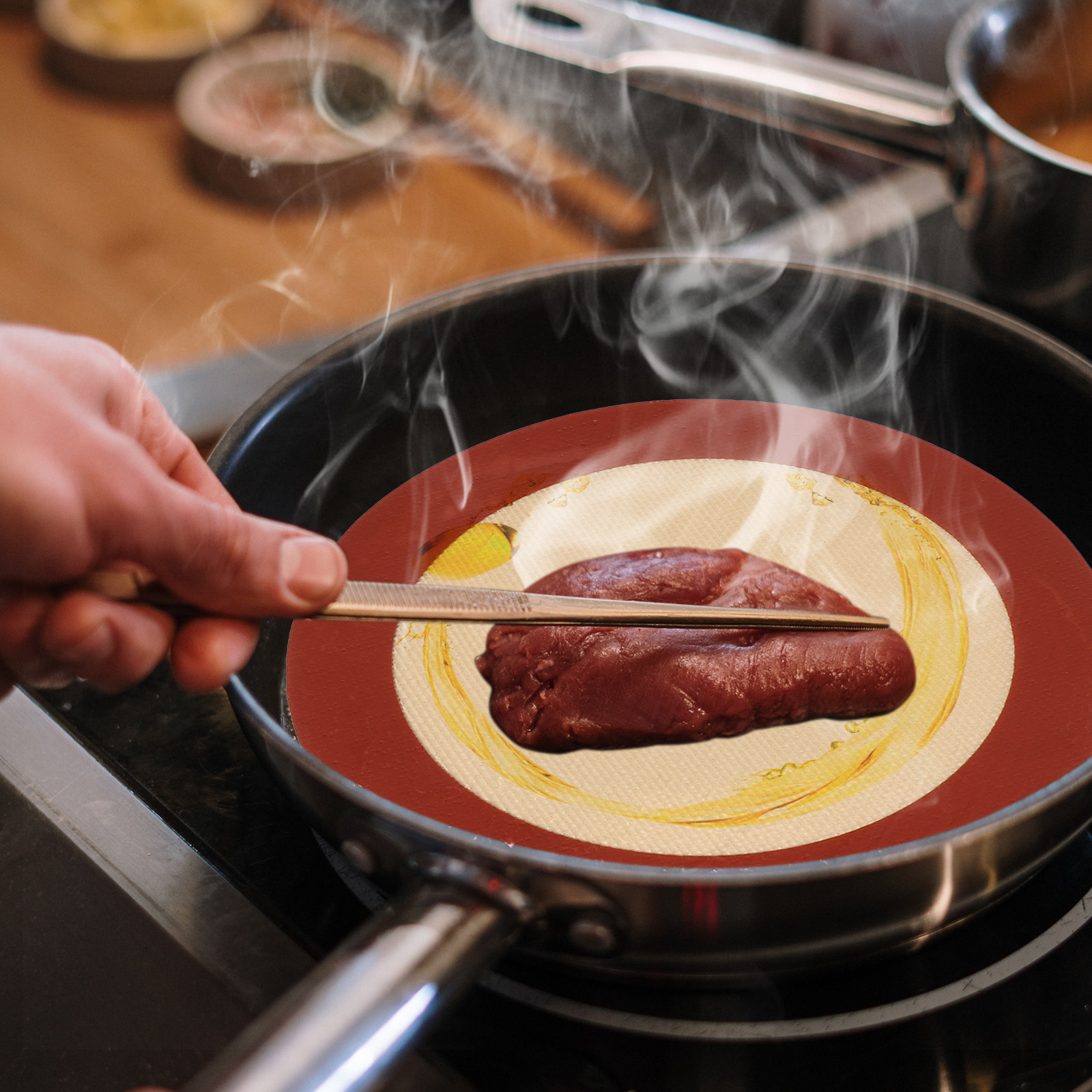 بطانة سيليكون مقاس 8 بوصات لقل - مراجعة Air Fryer Silicone Pot Liner وسعره