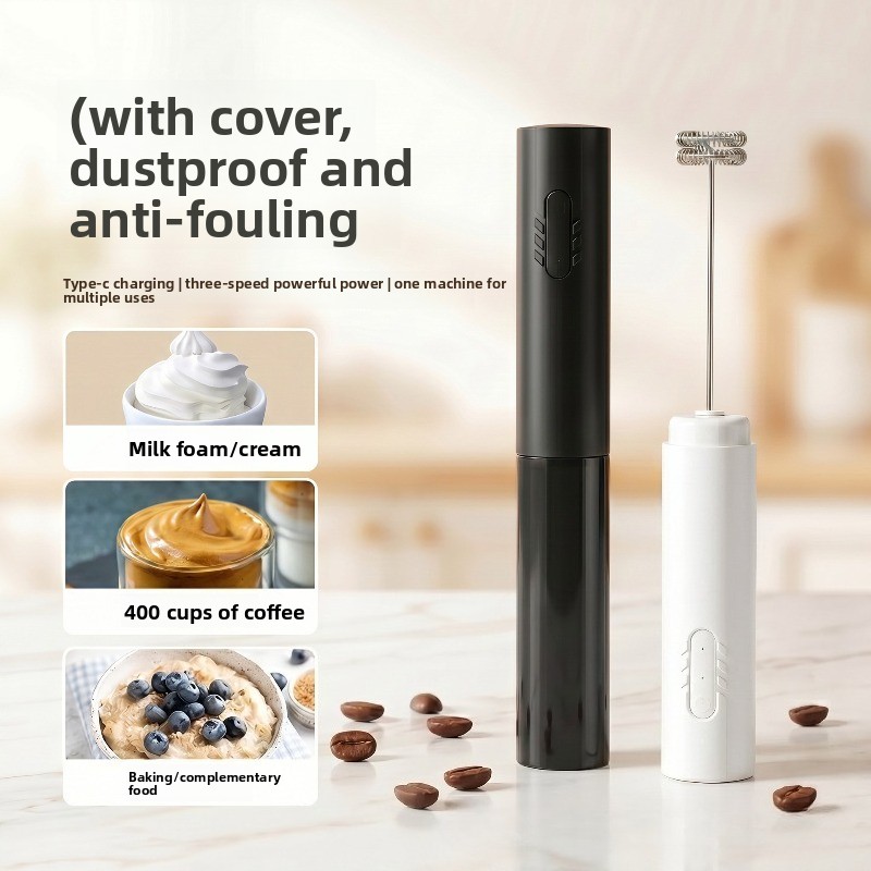خلاط قوي للمطبخ، جهاز تكوين رغ - مراجعة Electric Milk Frother Handheld وسعره