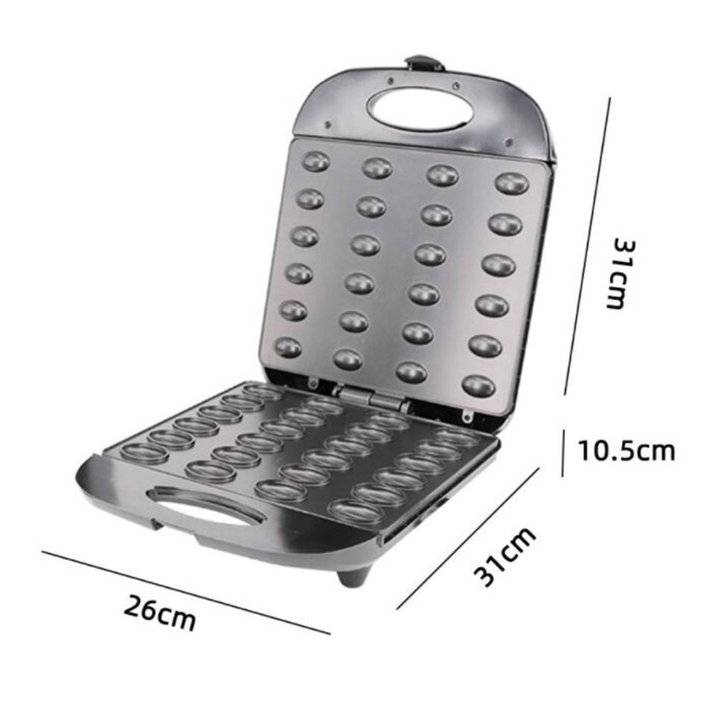 آلة صنع كعك الجوز من الفولاذ ا - مراجعة Mini Waffle Maker Machine وسعره