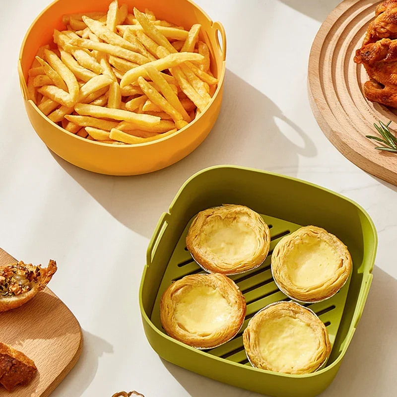 بطانات المقلاة الهوائية المستد - مراجعة Air Fryer Silicone Pot Liner وسعره