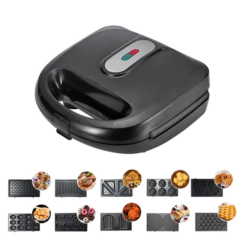 جهاز منزلي متعدد الوظائف 10 في - مراجعة Mini Waffle Maker Machine وسعره