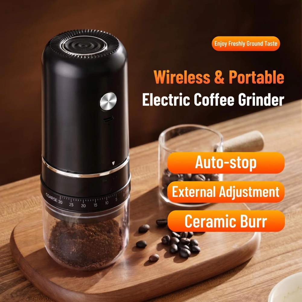 مطحنة كهربائية لحبوب القهوة ذا - مراجعة Coffee Bean Grinder Electric وسعره