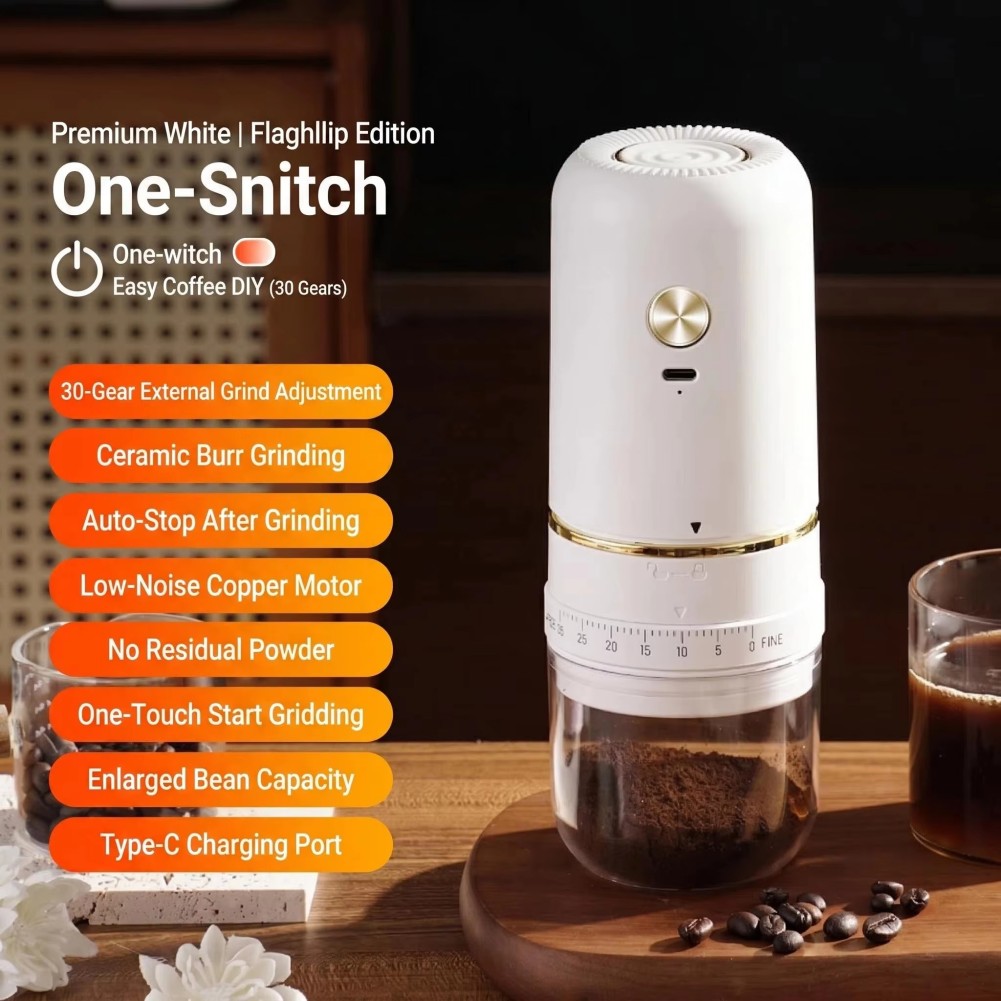 مطحنة كهربائية لحبوب القهوة ذا - مراجعة Coffee Bean Grinder Electric وسعره
