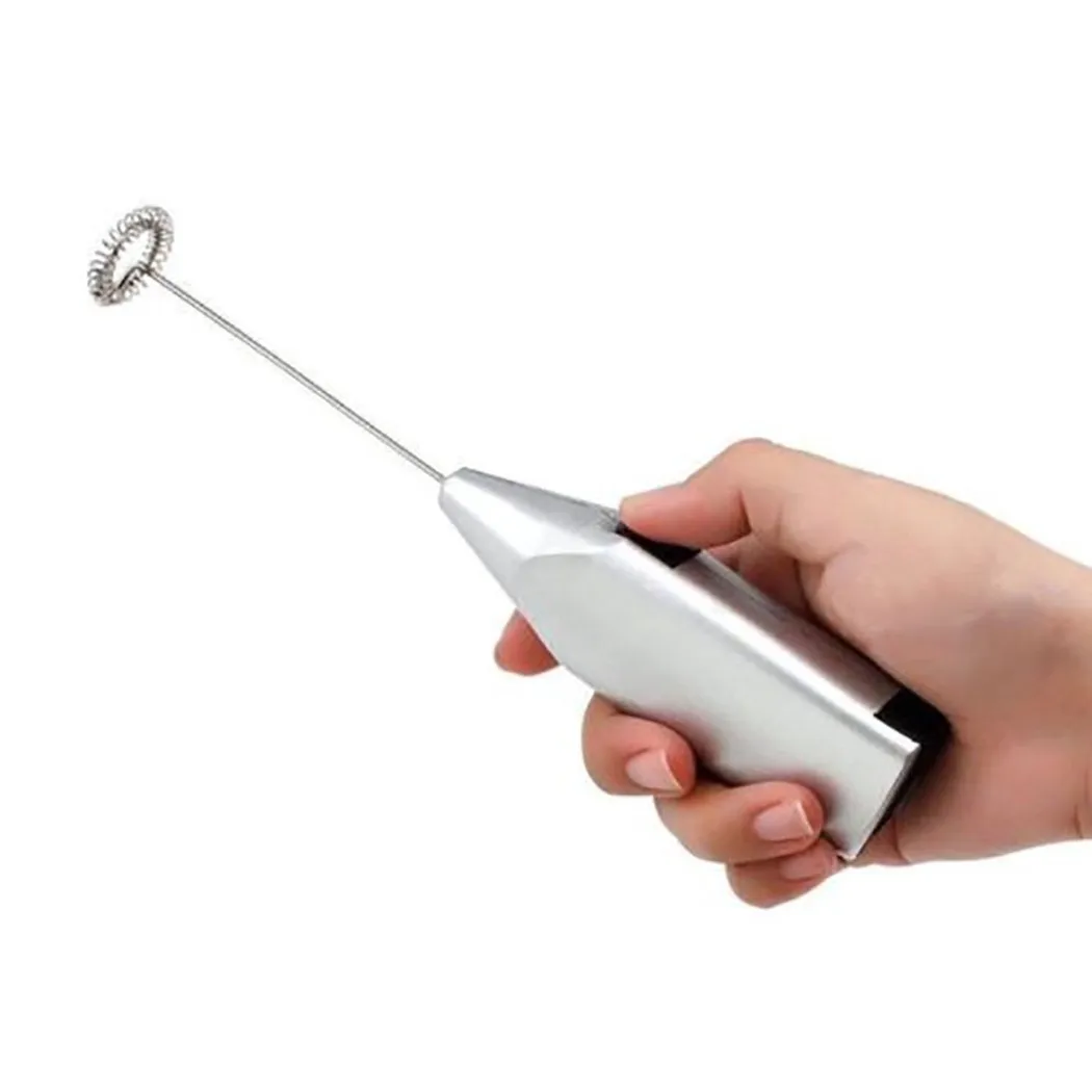 المنزلية الصغيرة الفولاذ المقا - مراجعة Electric Milk Frother Handheld وسعره