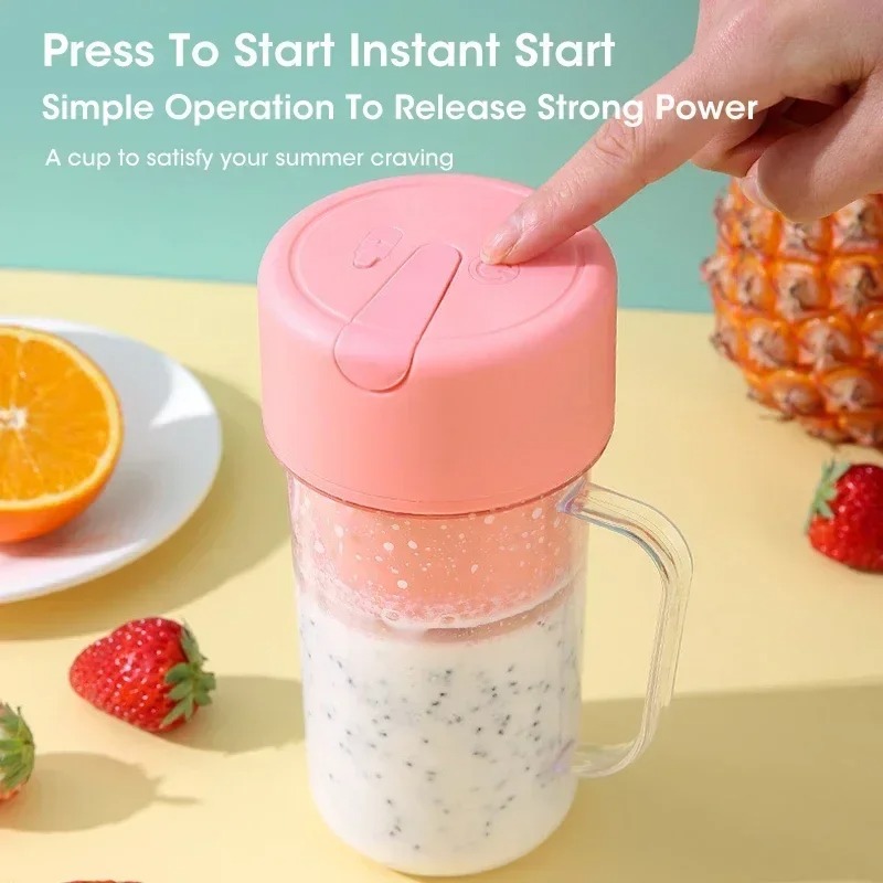 كوب عصير كهربائي محمول قابل لإ - مراجعة Portable Blender Usb Rechargeable وسعره