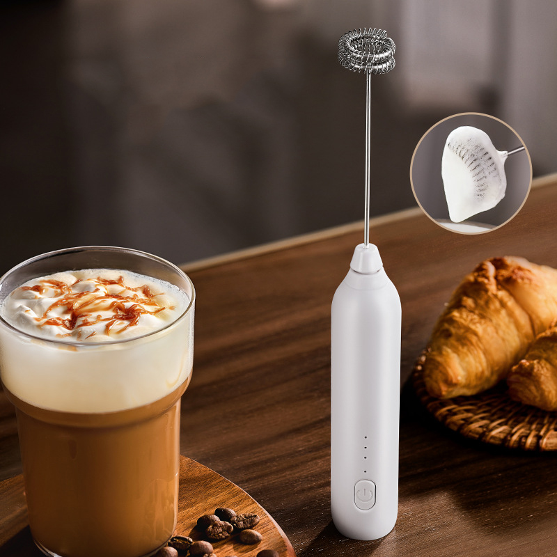 خلاط كهربائي لرغوة الحليب والق - مراجعة Electric Milk Frother Handheld وسعره