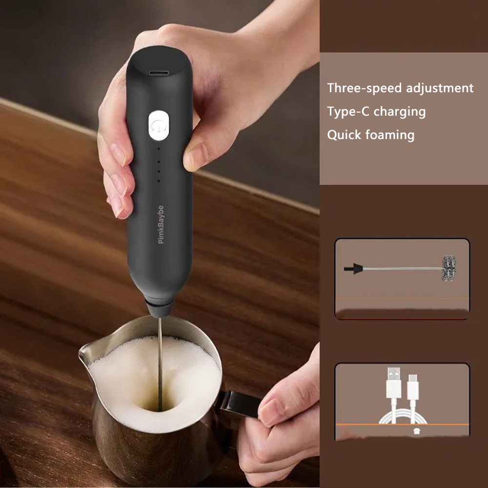 خلاط كهربائي لرغوة الحليب والق - مراجعة Electric Milk Frother Handheld وسعره