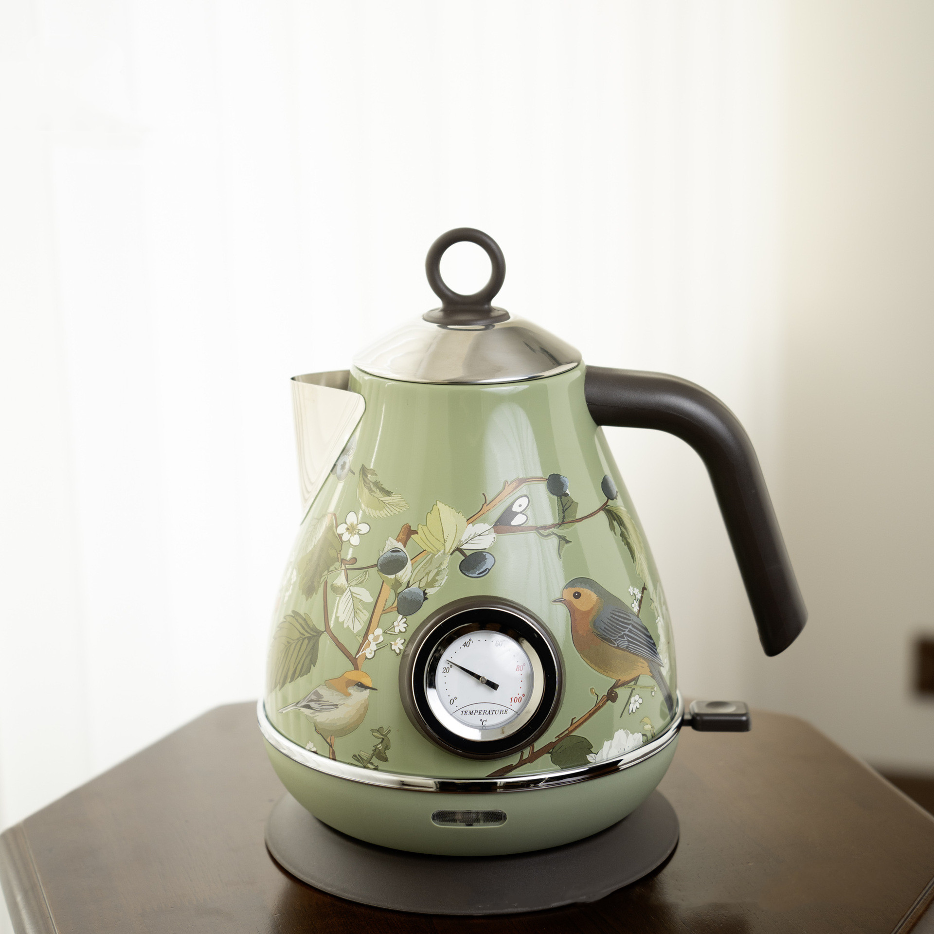 غلاية كهربائية بتصميم زهري ورد - مراجعة Electric Kettle Temperature Control وسعره