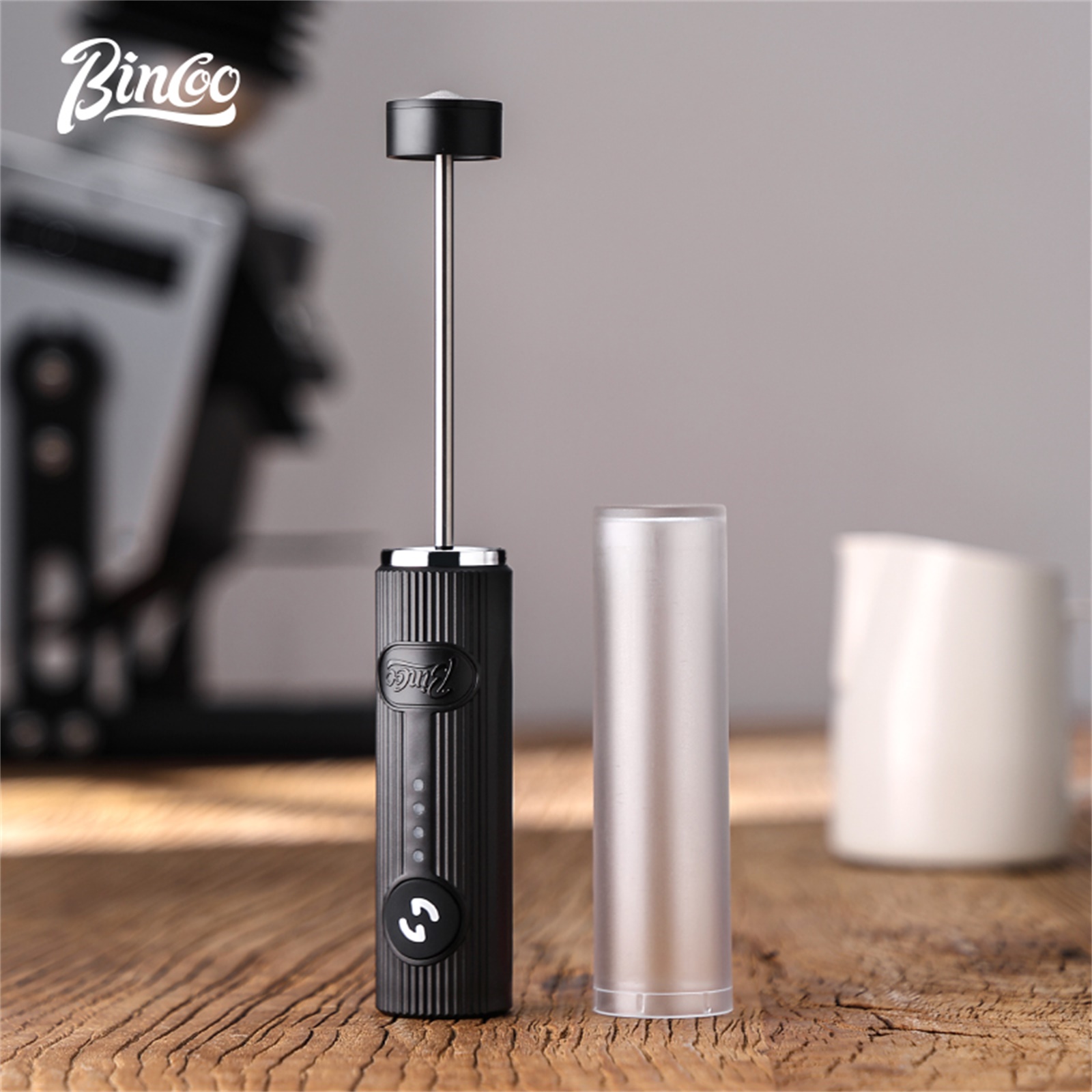 BINCOO القهوة الكهربائية Froth - مراجعة Electric Milk Frother Handheld وسعره