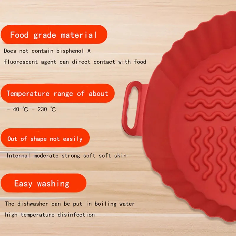 مقلاة هوائية بطانات سيليكون مق - مراجعة Air Fryer Silicone Pot Liner وسعره